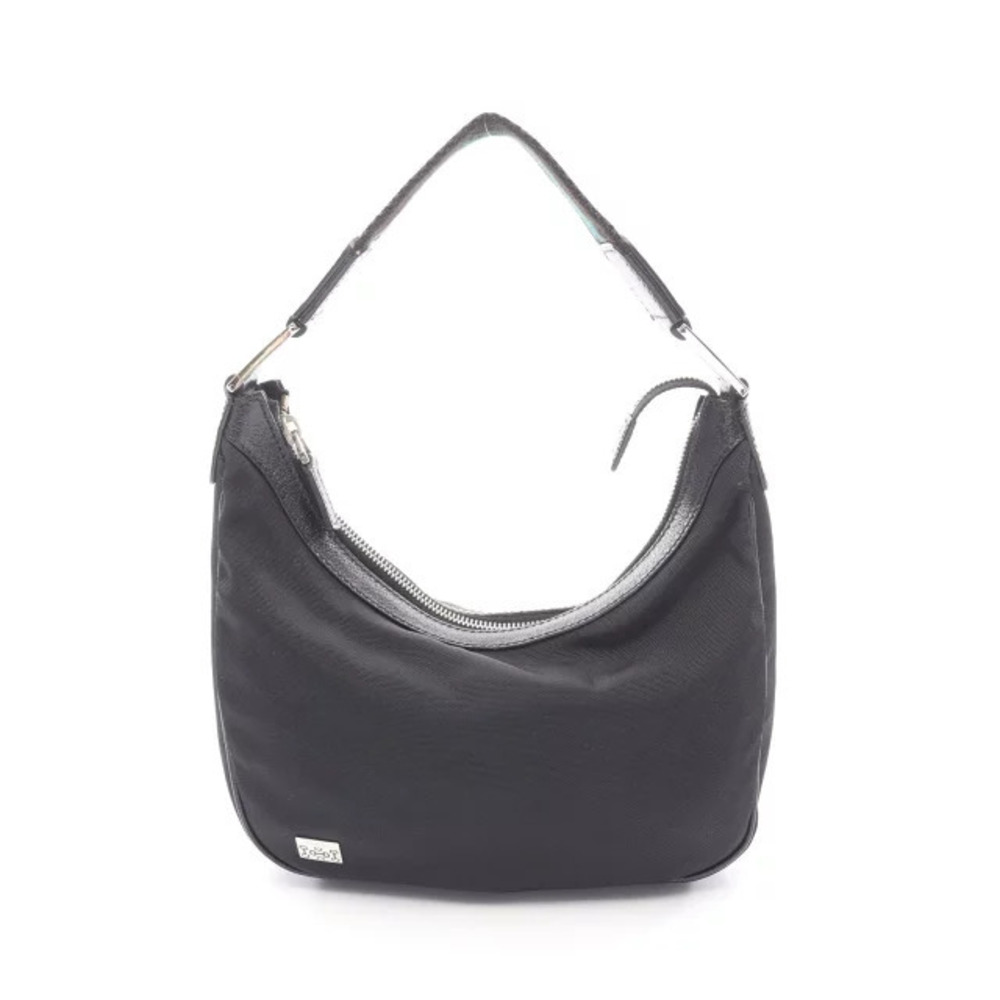 Gucci Web hobo shoulder bag black canvas iconic web
